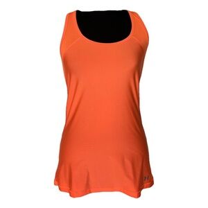 Under Armour Heat Gear Women's Bright Orange Tank Top Size Small